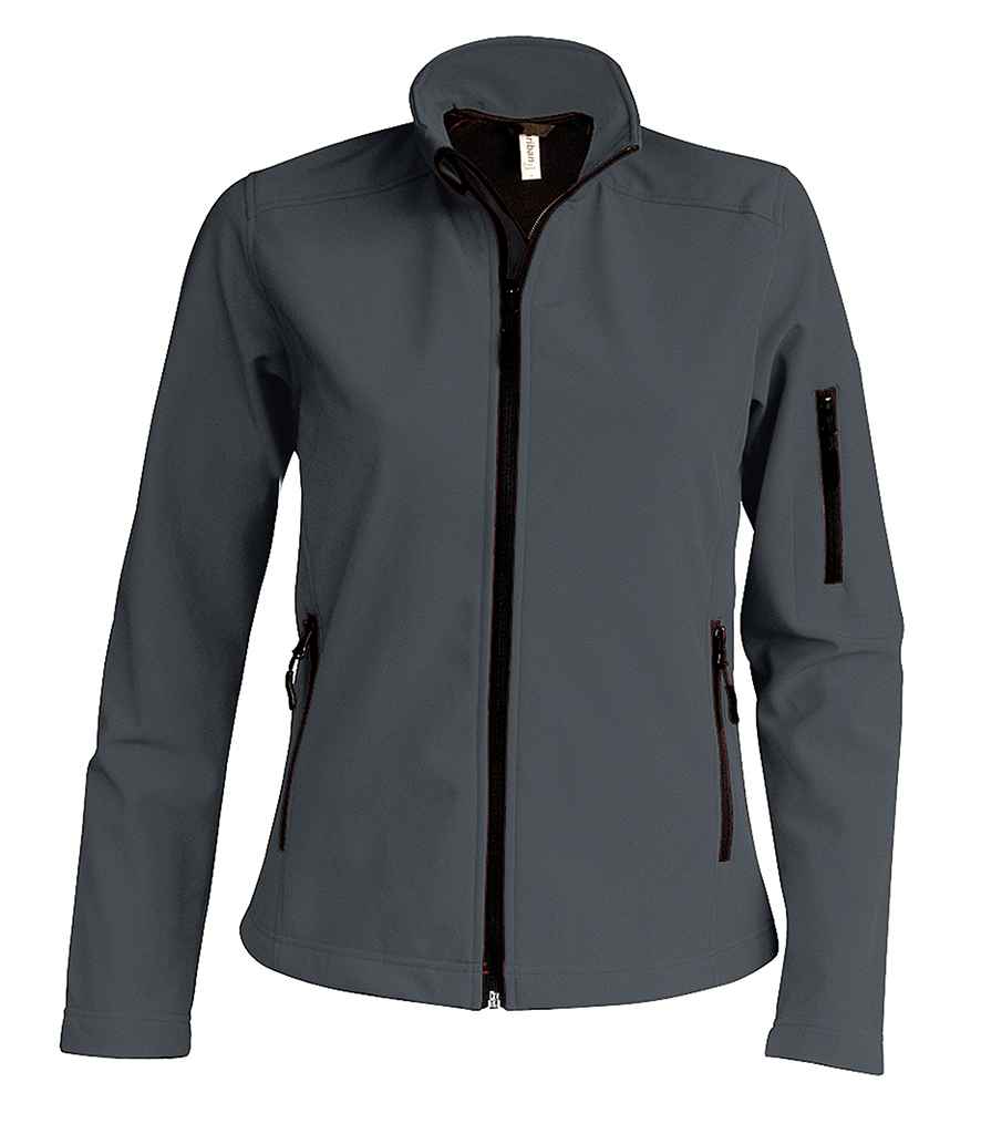 Kariban Ladies Soft Shell Jacket | Titanium