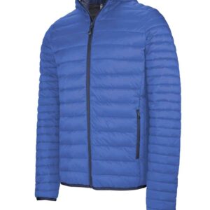 Kariban Lightweight Hooded Padded Jacket | Light Royal Blue