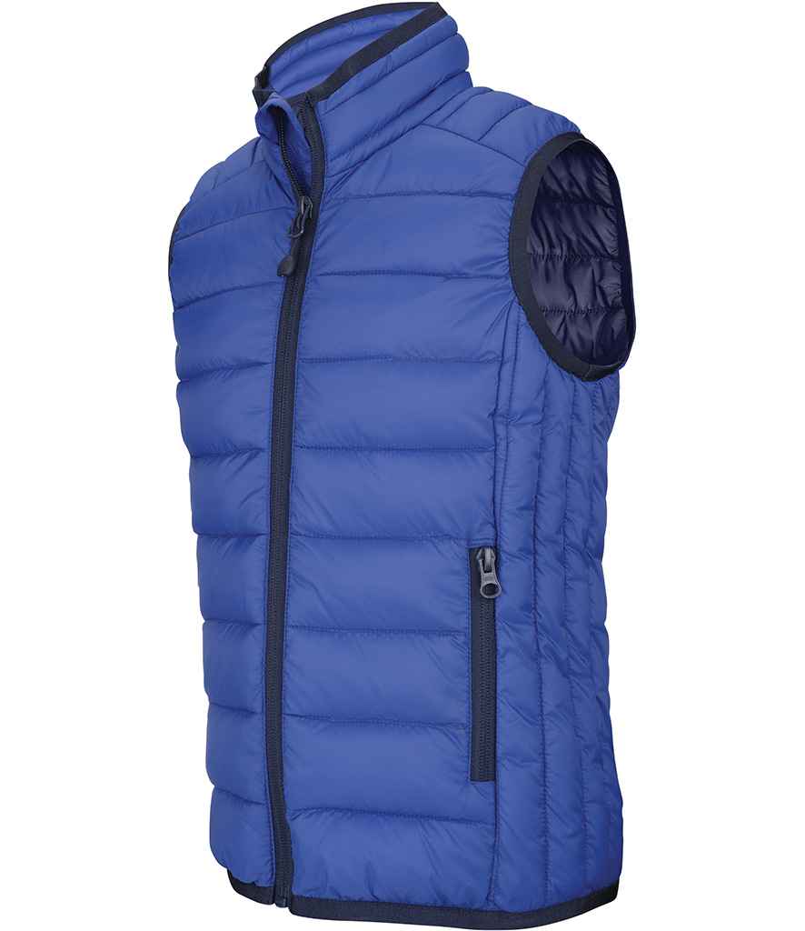Kariban Lightweight Padded Bodywarmer | Light Royal Blue