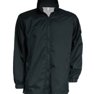 Kariban Lined Windbreaker Jacket | Black
