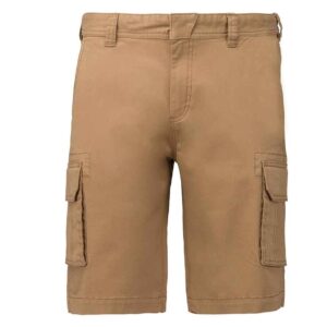 Kariban Multi-Pocket Shorts | Camel