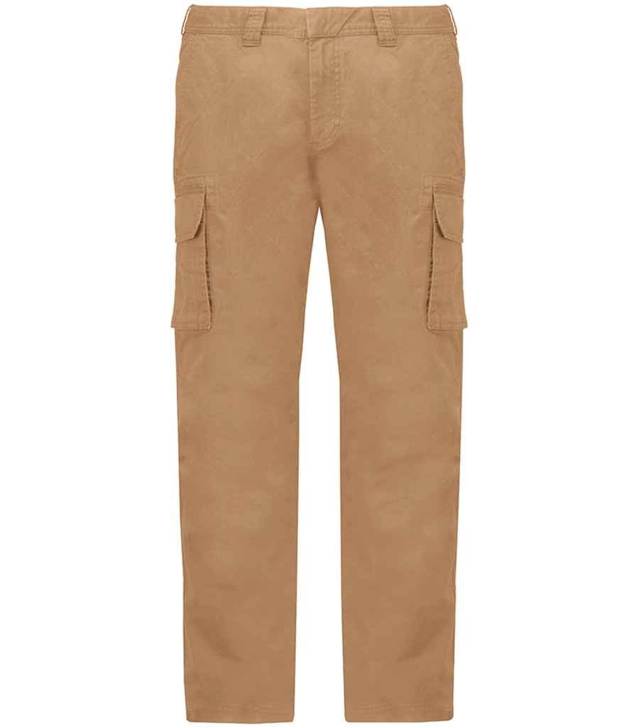 Kariban Multi-Pocket Trousers | Camel