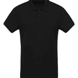 Kariban Organic Piqué Polo Shirt | Black