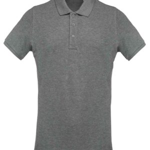Kariban Organic Piqué Polo Shirt | Grey Heather