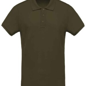 Kariban Organic Piqué Polo Shirt | Moss Green