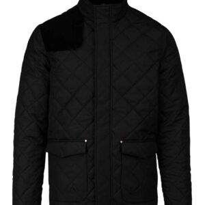 Kariban Quilted Jacket | Black/Black