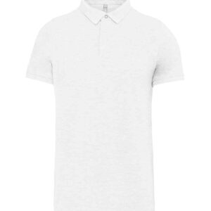 Kariban Stud Piqué Polo Shirt | White