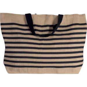 Kimood Large Juco Bag | Natural/Navy