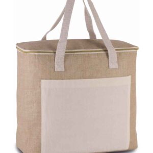 Kimood Large Jute Cool Bag | Natural