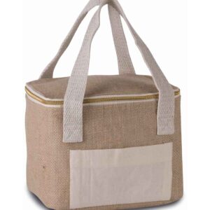 Kimood Small Jute Cool Bag | Natural