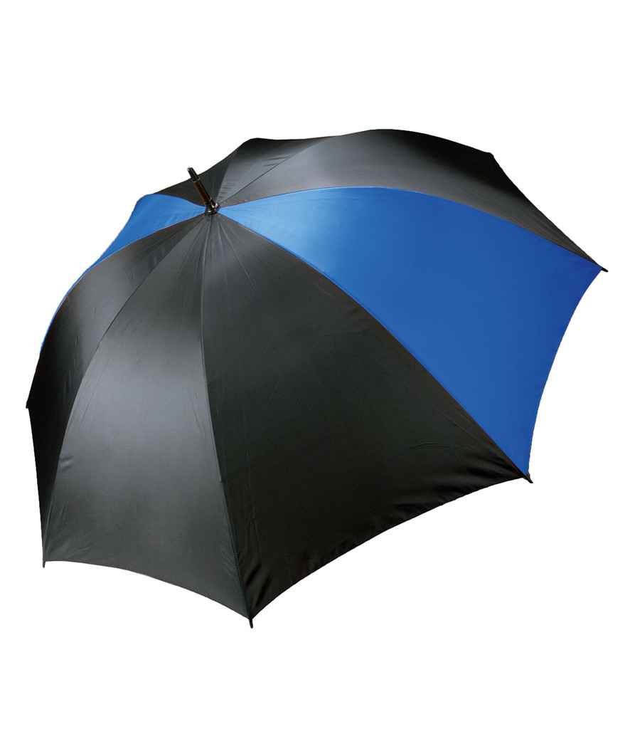 Kimood Storm Umbrella | Black/Royal Blue