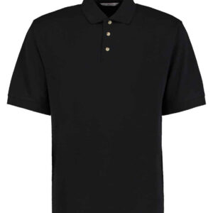 Kustom Kit Chunky® Poly/Cotton Piqué Polo Shirt | Black