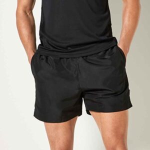 Kustom Kit Cooltex® Mesh Lined Training Shorts | Black