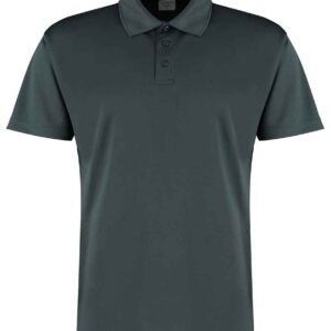 Kustom Kit Cooltex® Plus Micro Mesh Polo Shirt | Graphite Grey