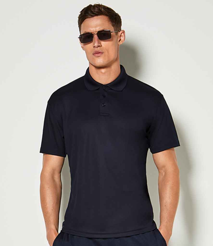 Kustom Kit Cooltex® Plus Micro Mesh Polo Shirt | Navy - Image 3