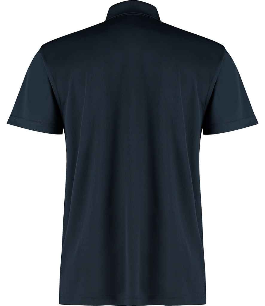 Kustom Kit Cooltex® Plus Micro Mesh Polo Shirt | Navy - Image 2