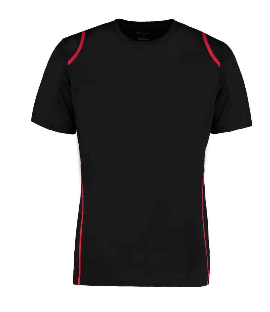 Kustom Kit Cooltex® T-Shirt | Black/Red - Image 2