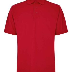 Kustom Kit Klassic Poly/Cotton Piqué Polo Shirt | Cardinal Red