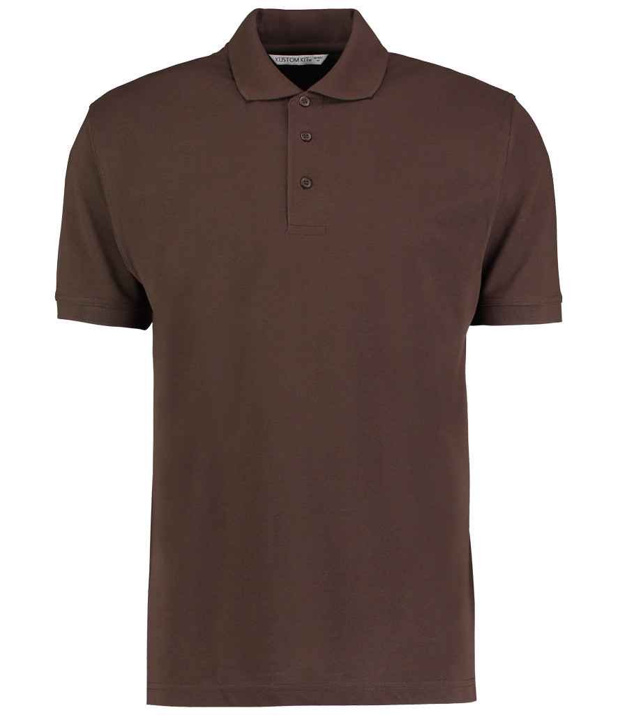 Kustom Kit Klassic Poly/Cotton Piqué Polo Shirt | Chocolate
