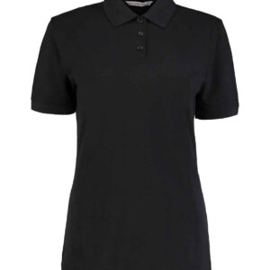 Kustom Kit Ladies Klassic Poly/Cotton Piqué Polo Shirt | Black