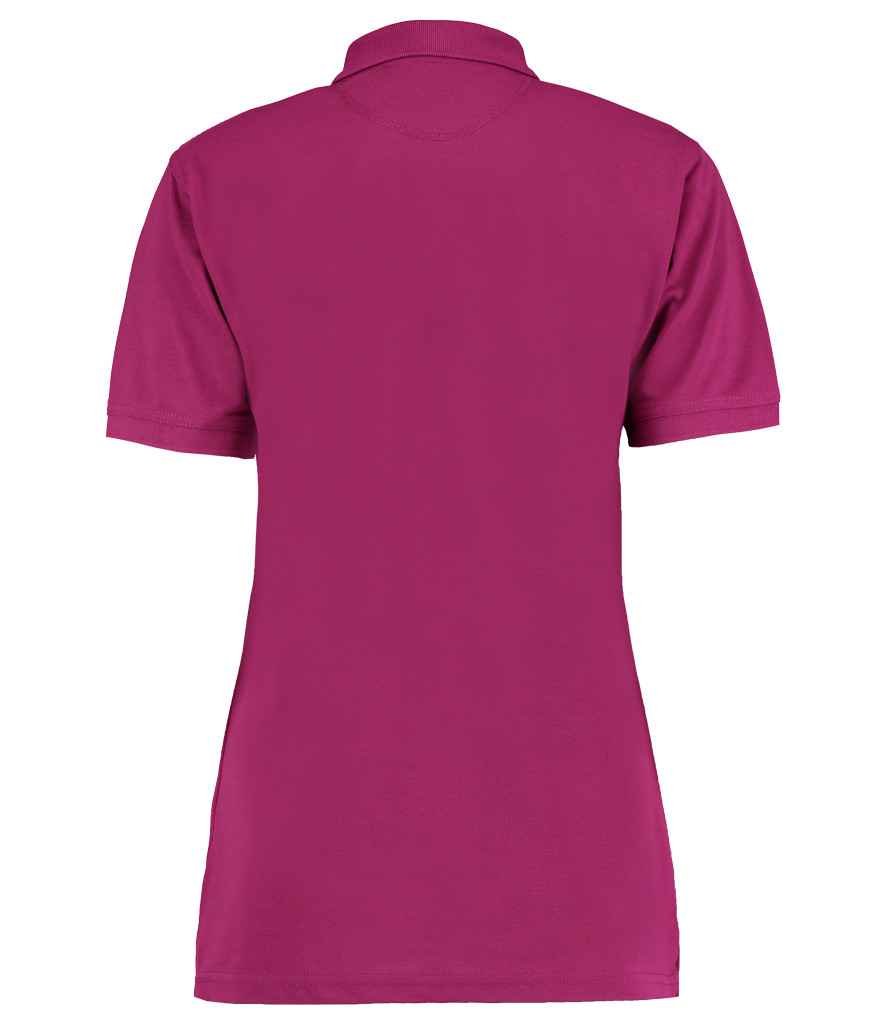 Kustom Kit Ladies Klassic Poly/Cotton Piqué Polo Shirt | Magenta - Image 2