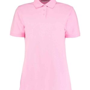 Kustom Kit Ladies Klassic Poly/Cotton Piqué Polo Shirt | Pink