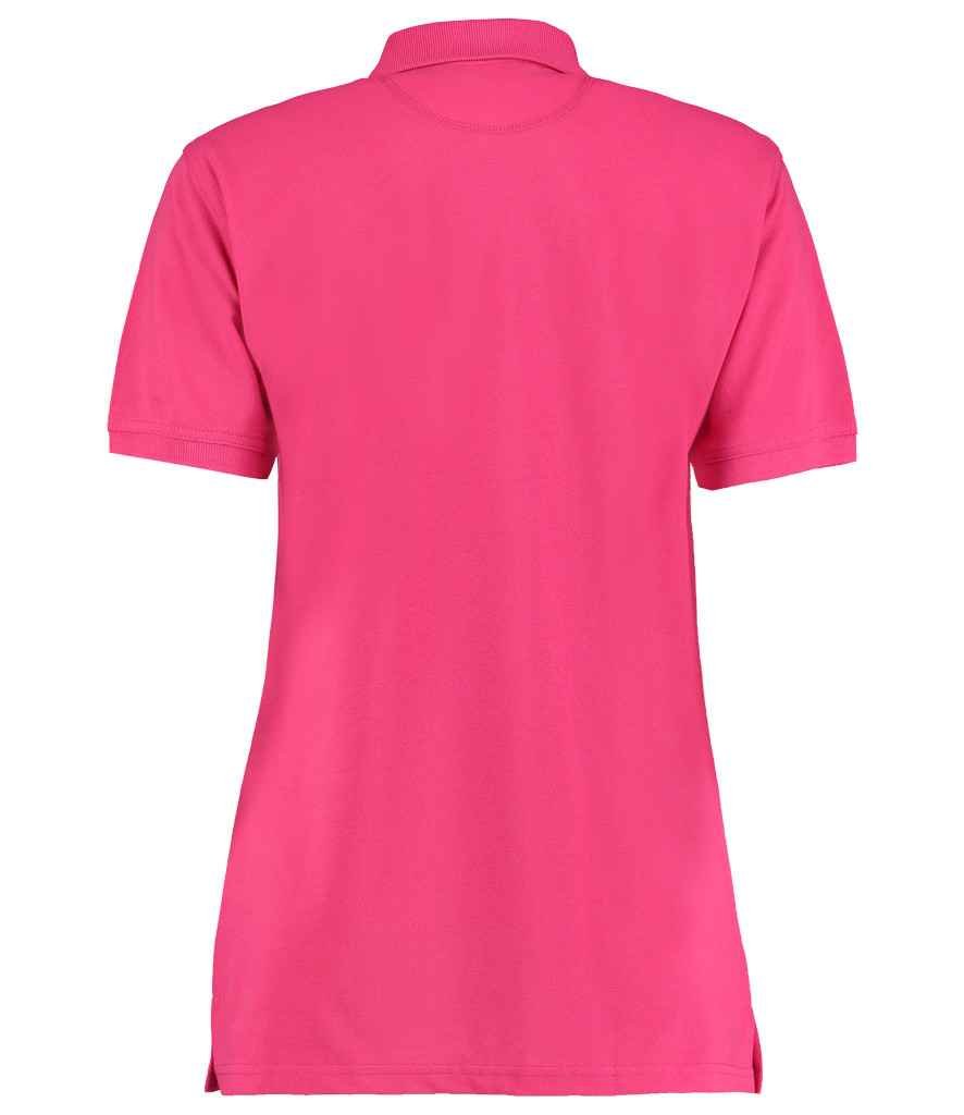 Kustom Kit Ladies Klassic Poly/Cotton Piqué Polo Shirt | Raspberry - Image 2