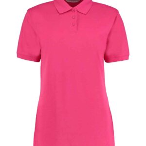 Kustom Kit Ladies Klassic Poly/Cotton Piqué Polo Shirt | Raspberry