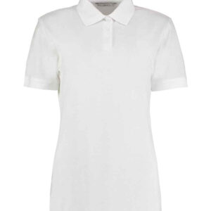 Kustom Kit Ladies Klassic Poly/Cotton Piqué Polo Shirt | White