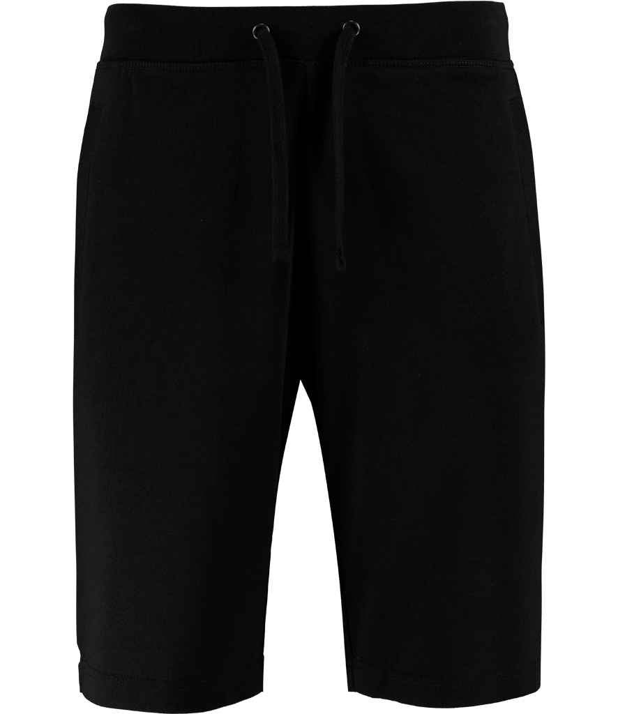 Kustom Kit Slim Fit Sweat Shorts | Black