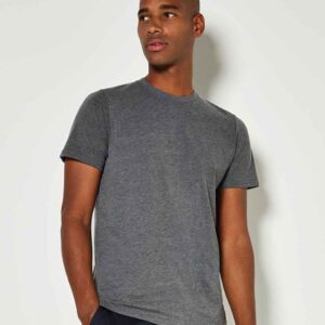 Kustom Kit Superwash® 60°C T-Shirt | Dark Grey Marl