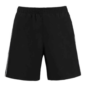 Kustom Kit Track Shorts | Black/White