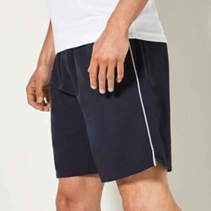 Kustom Kit Track Shorts | Navy/White