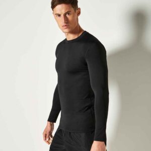 Kustom Kit Warmtex® Long Sleeve Base Layer | Black