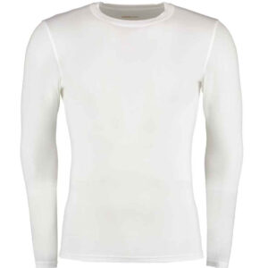 Kustom Kit Warmtex® Long Sleeve Base Layer | White