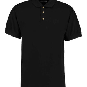 Kustom Kit Workwear Piqué Polo Shirt | Black