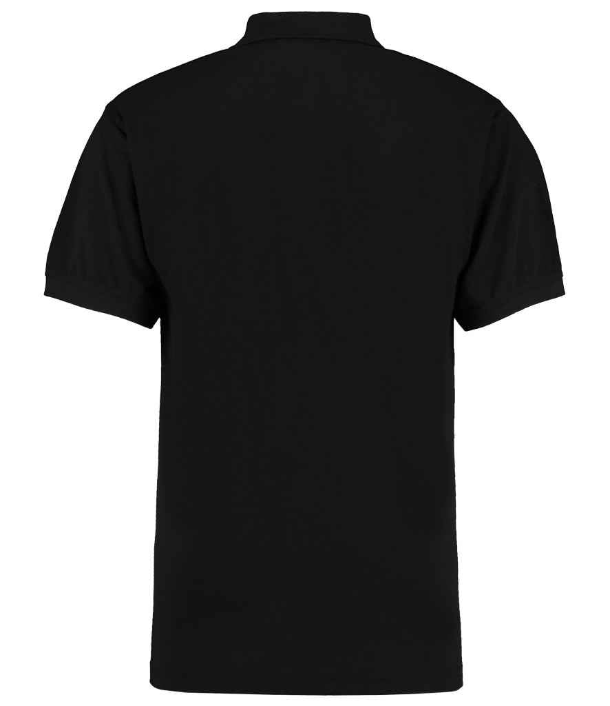 Kustom Kit Workwear Piqué Polo Shirt | Black - Image 2