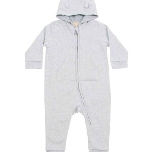 Larkwood Baby/Toddler Fleece All In One | Heather Grey