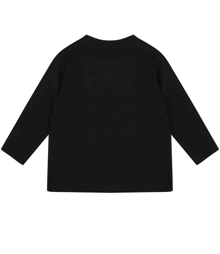 Larkwood Baby/Toddler Long Sleeve T-Shirt | Black - Image 3