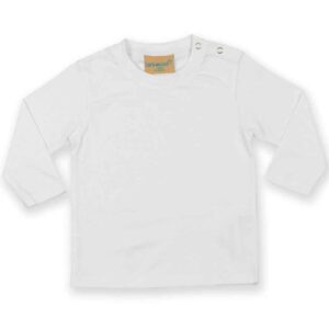 Larkwood Baby/Toddler Long Sleeve T-Shirt | White