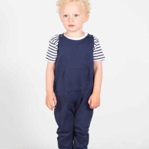 Larkwood Baby/Toddler Organic Cotton Dungarees | Navy