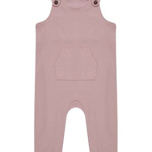 Larkwood Baby/Toddler Organic Cotton Dungarees | Soft Pink