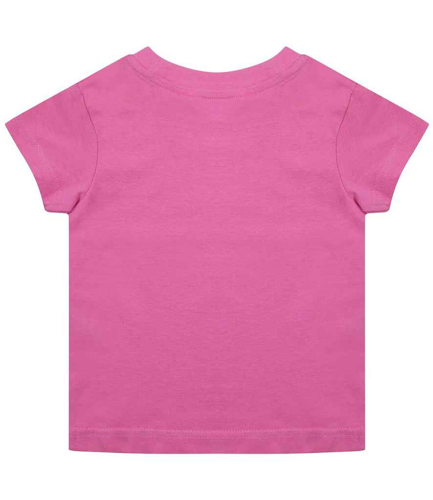 Larkwood Baby/Toddler Organic T-Shirt | Bright Pink - Image 2