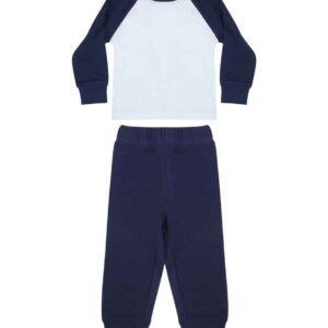 Larkwood Baby/Toddler Pyjamas | Navy/White