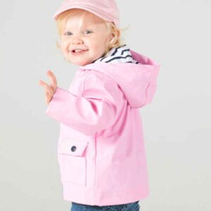 Larkwood Baby/Toddler Rain Jacket | Candyfloss Pink