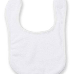 Larkwood Baby/Toddler Terry Bib | White