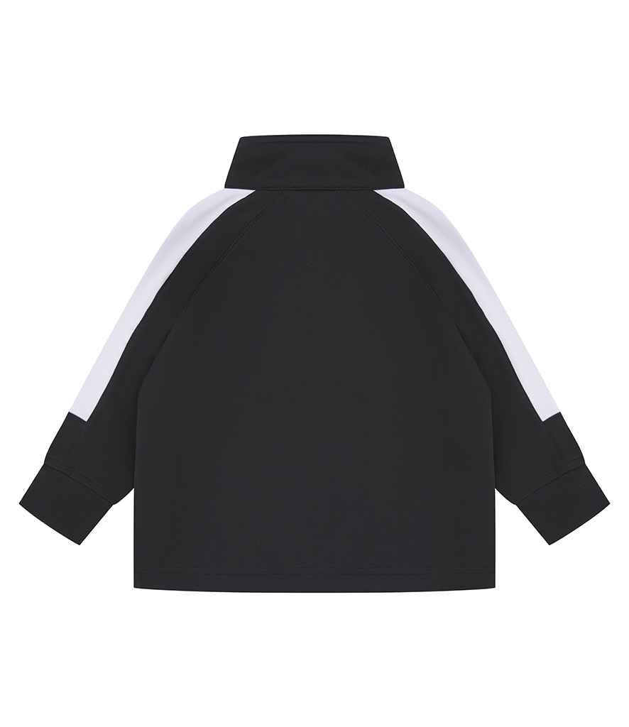Larkwood Baby/Toddler Tracksuit Top | Black/White - Image 3