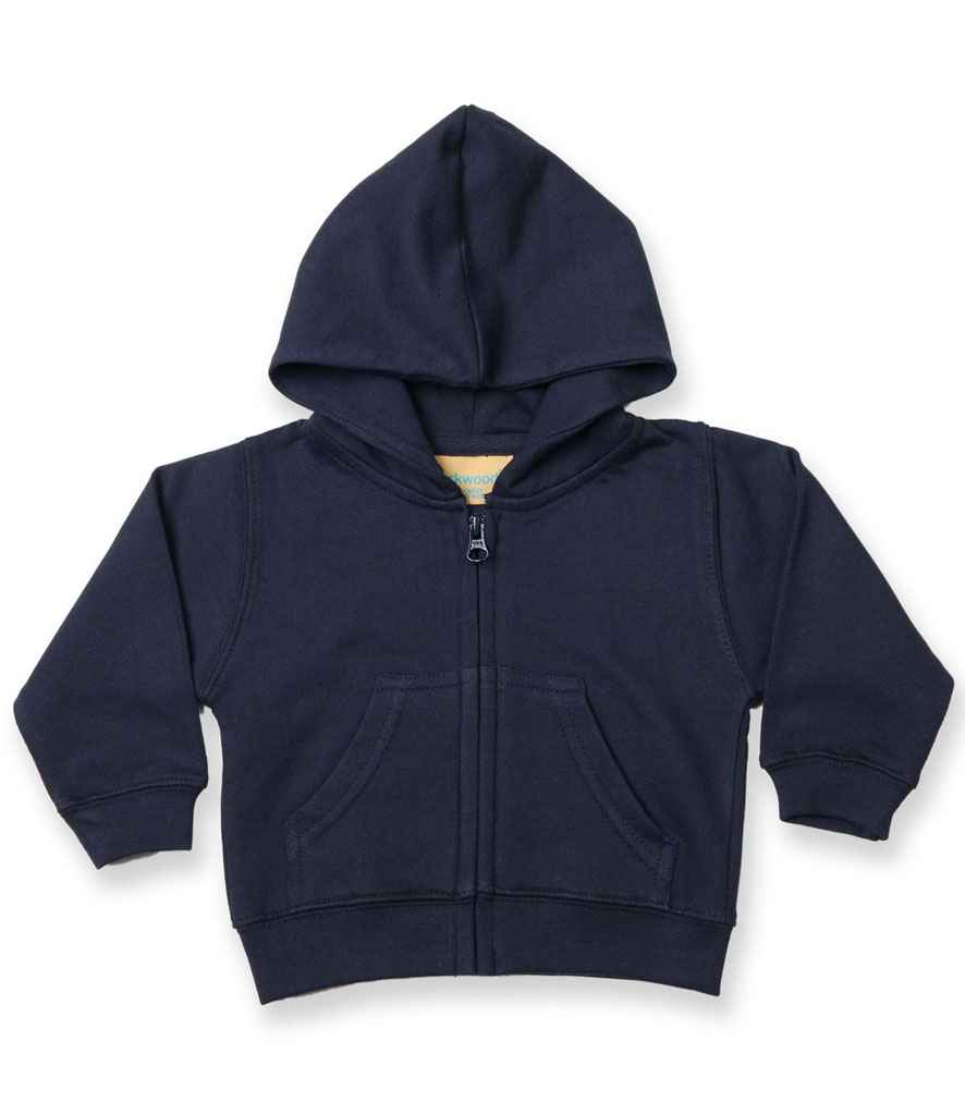 Larkwood Baby/Toddler Zip Hooded Sweatshirt | Navy