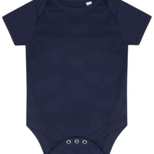 Larkwood Essential Short Sleeve Baby Bodysuit | Navy