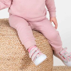 Larkwood Kids Sustainable Joggers | Soft Pink